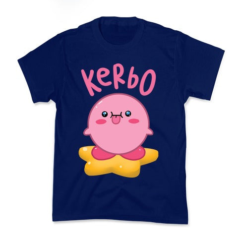 Kerbo Derpy Kirby Kid's Tee